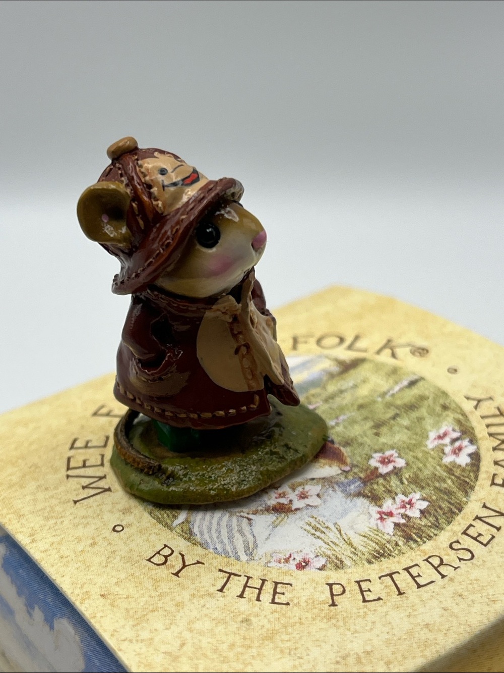 M-180 April Showers Wee Forest Folk signed by Annette Petersen 1991 - Picture 6 of 11
